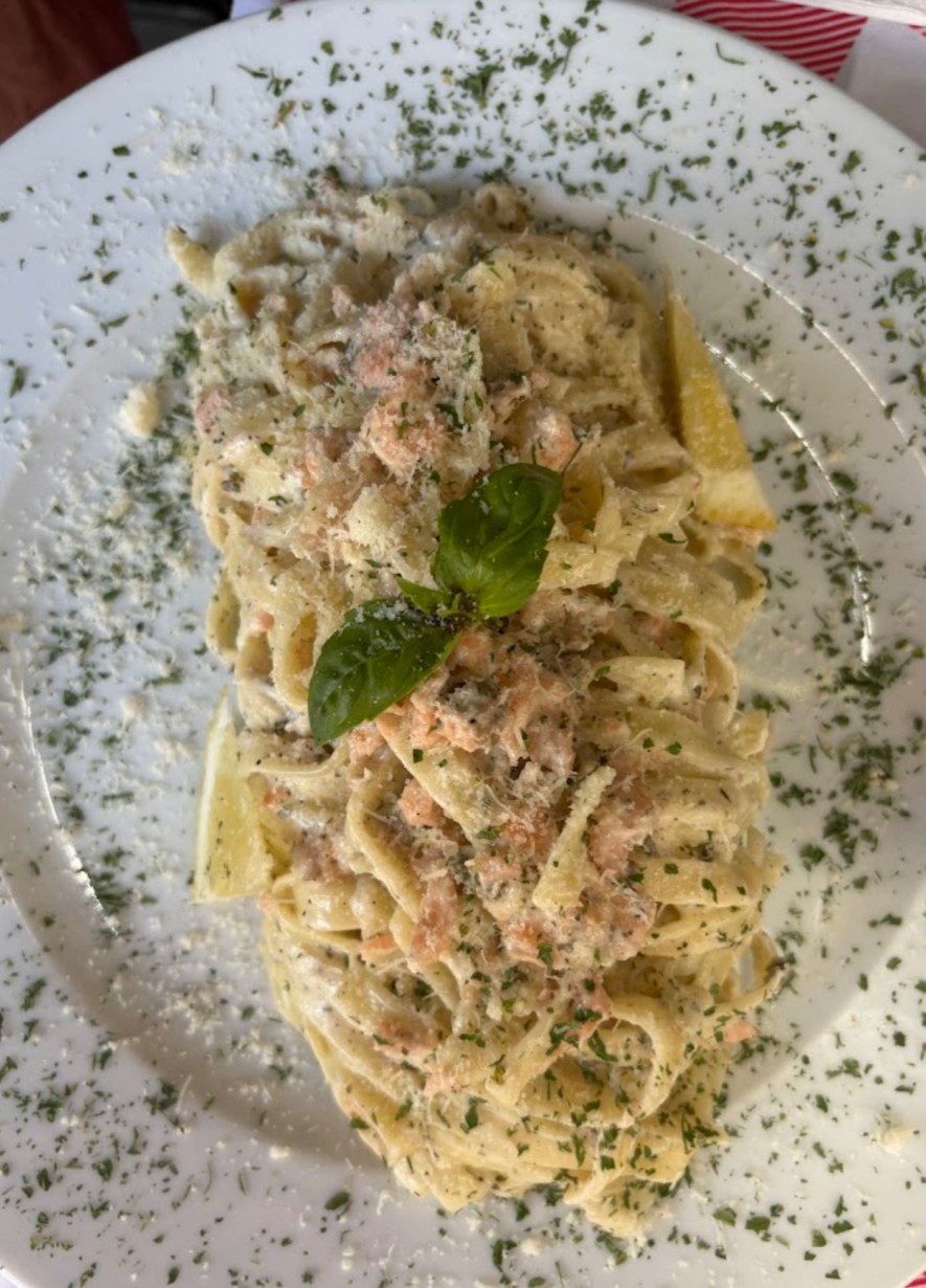 Tagliatelle au saumon
